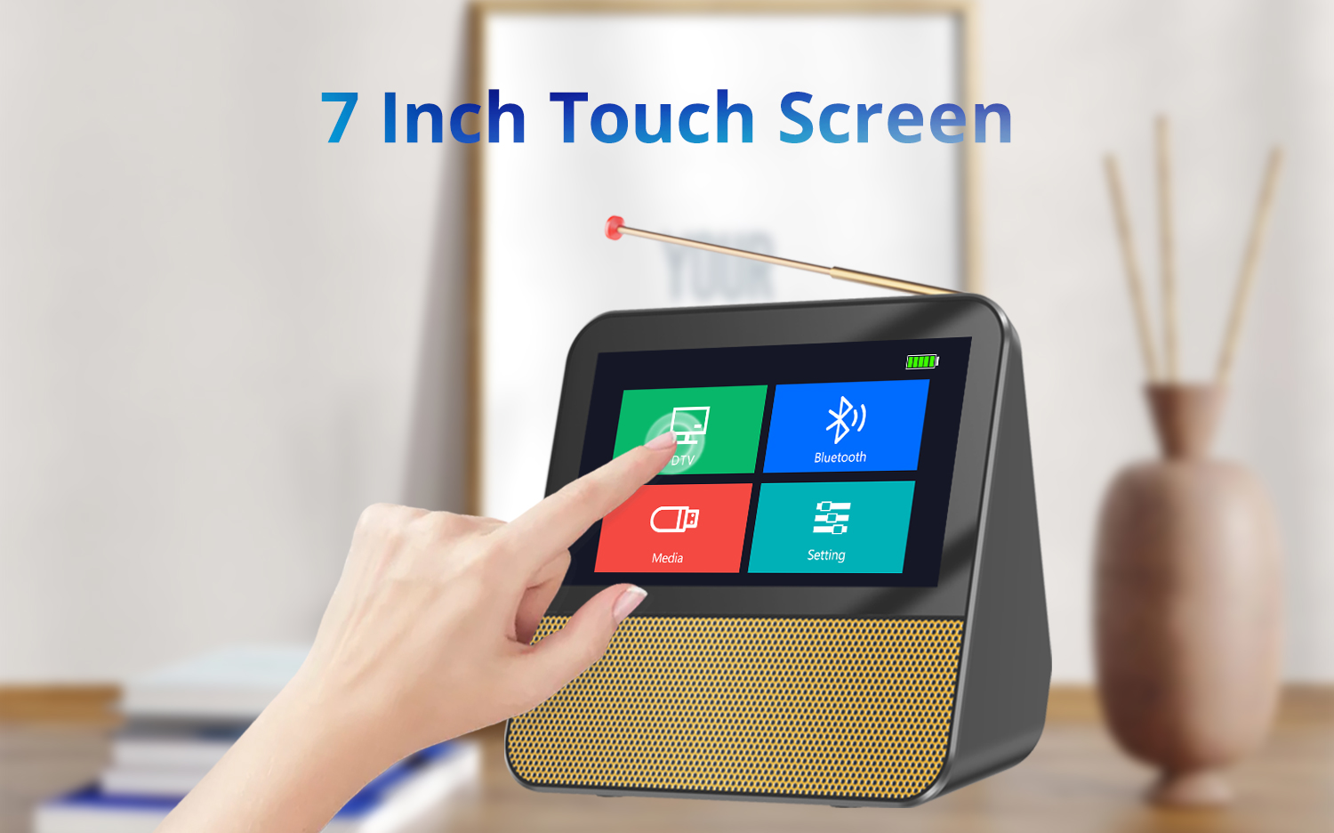 ISDB Portable Mini Theater with Bluetooth