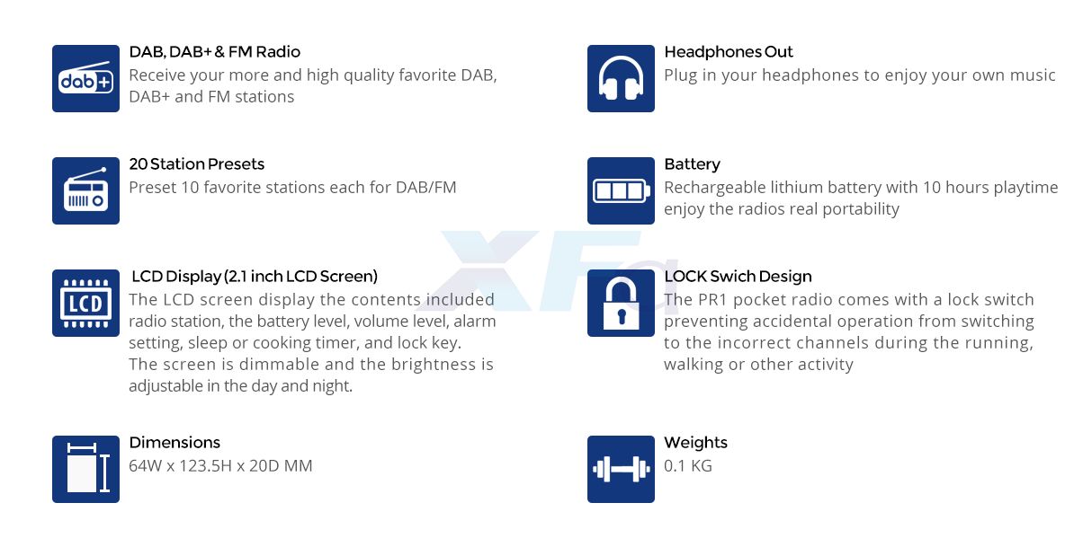 DAB Portable radio